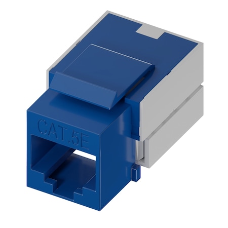 Unc Group Cat5E Keystone Jack 110 Type Blue KEYC5E-BLU